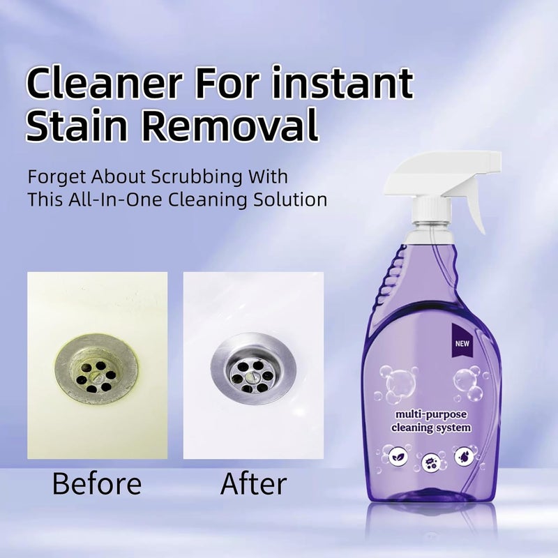 YILEST Spray Oven Cleane - Pray Cleaner for Ovens,All-Purpose Cleaners,Multi-Surface Cleaners with Concentrated Cleaning Tablets,Cleaning Sprays for Kitchen,Bathroom(18pcs) - Image 2